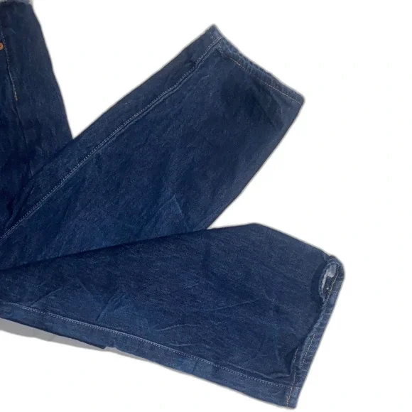 Vintage Levi’s 501 Dark Blue Jeans Size 34x30 Button Fly Retro Denim Men's Jeans - Picture 3 of 10